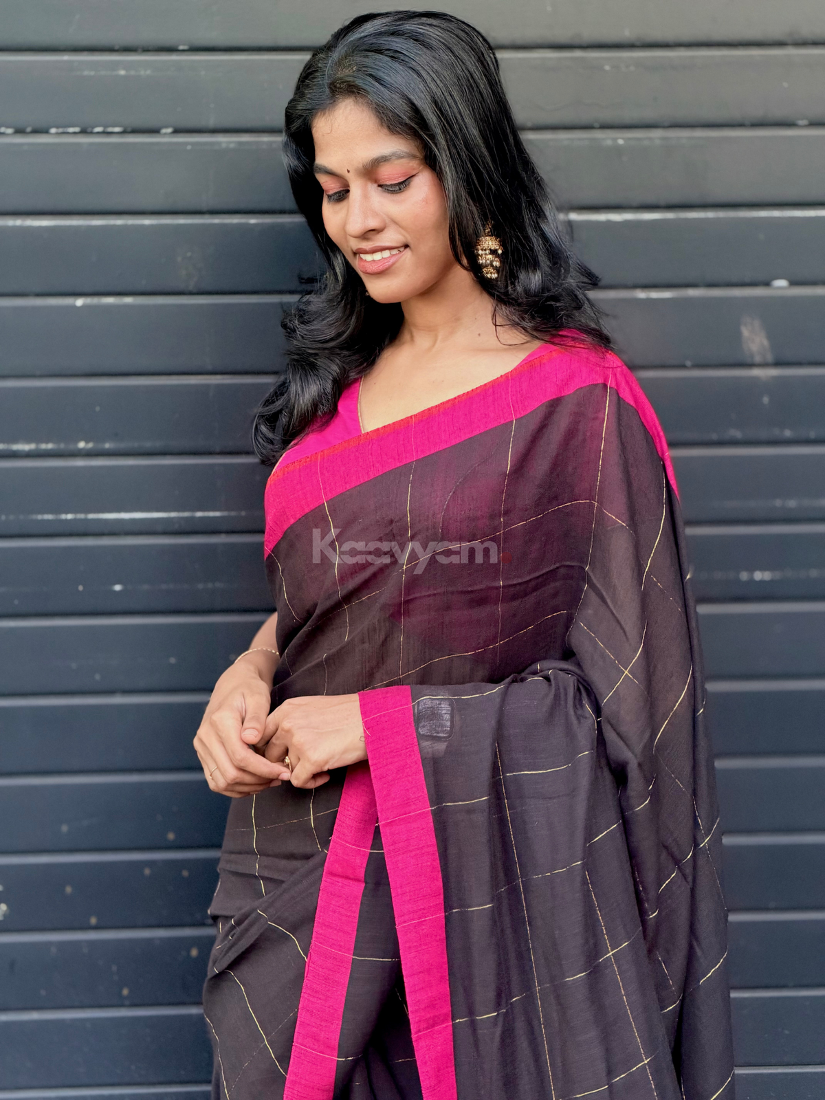 Midnight Magic Saree