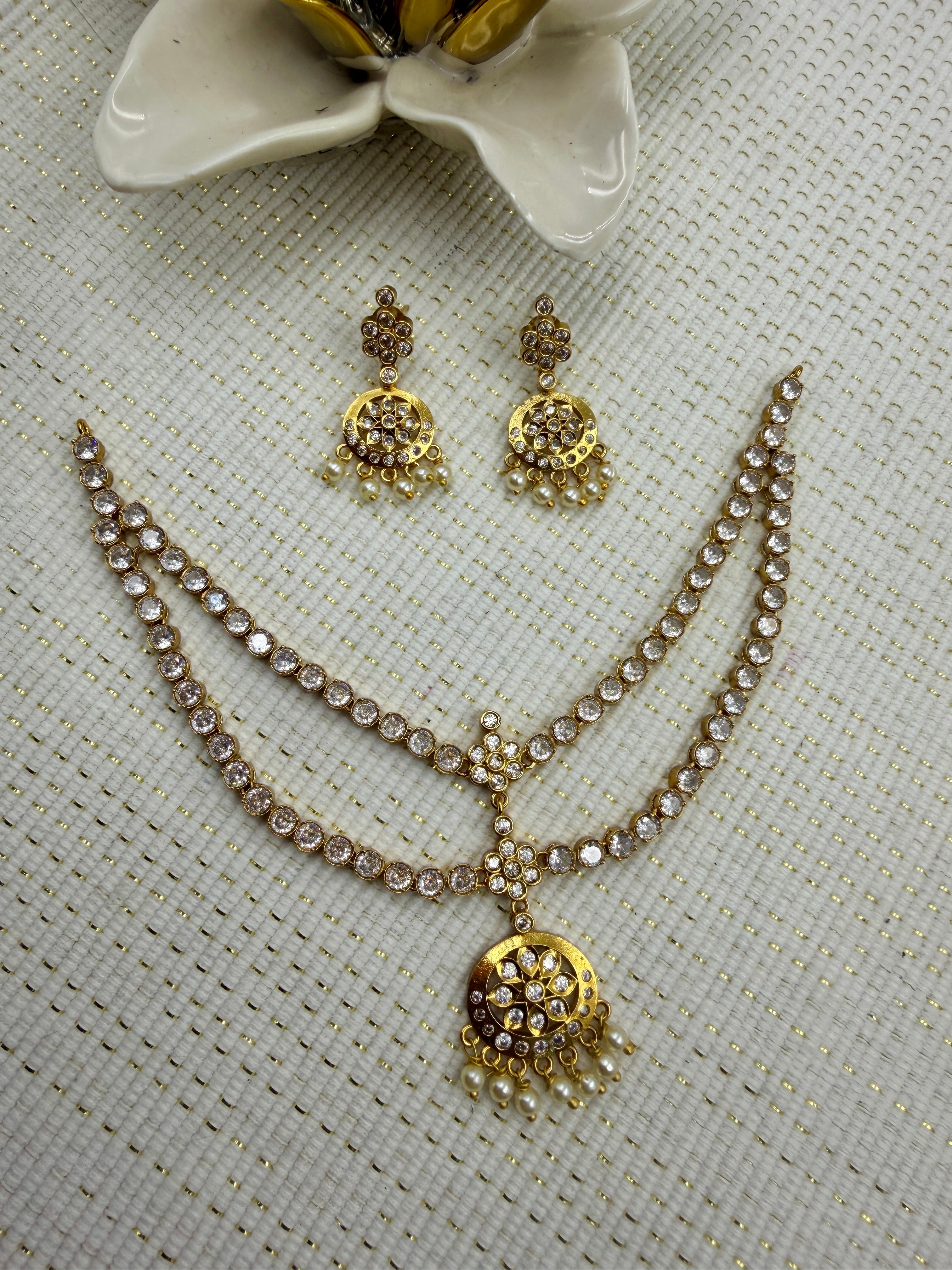 Vintage Layered Attigai set