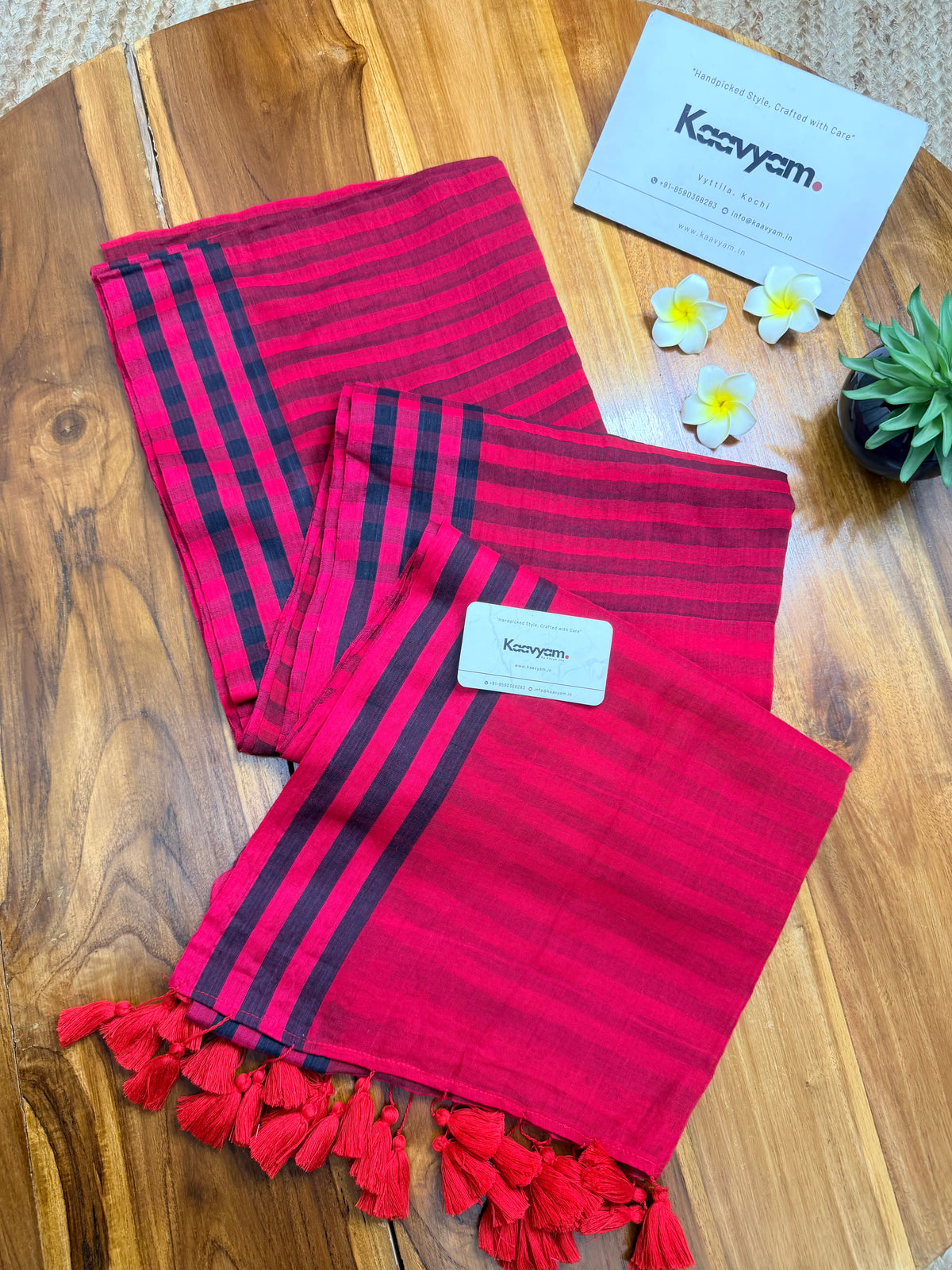 Rathi Red Saree
