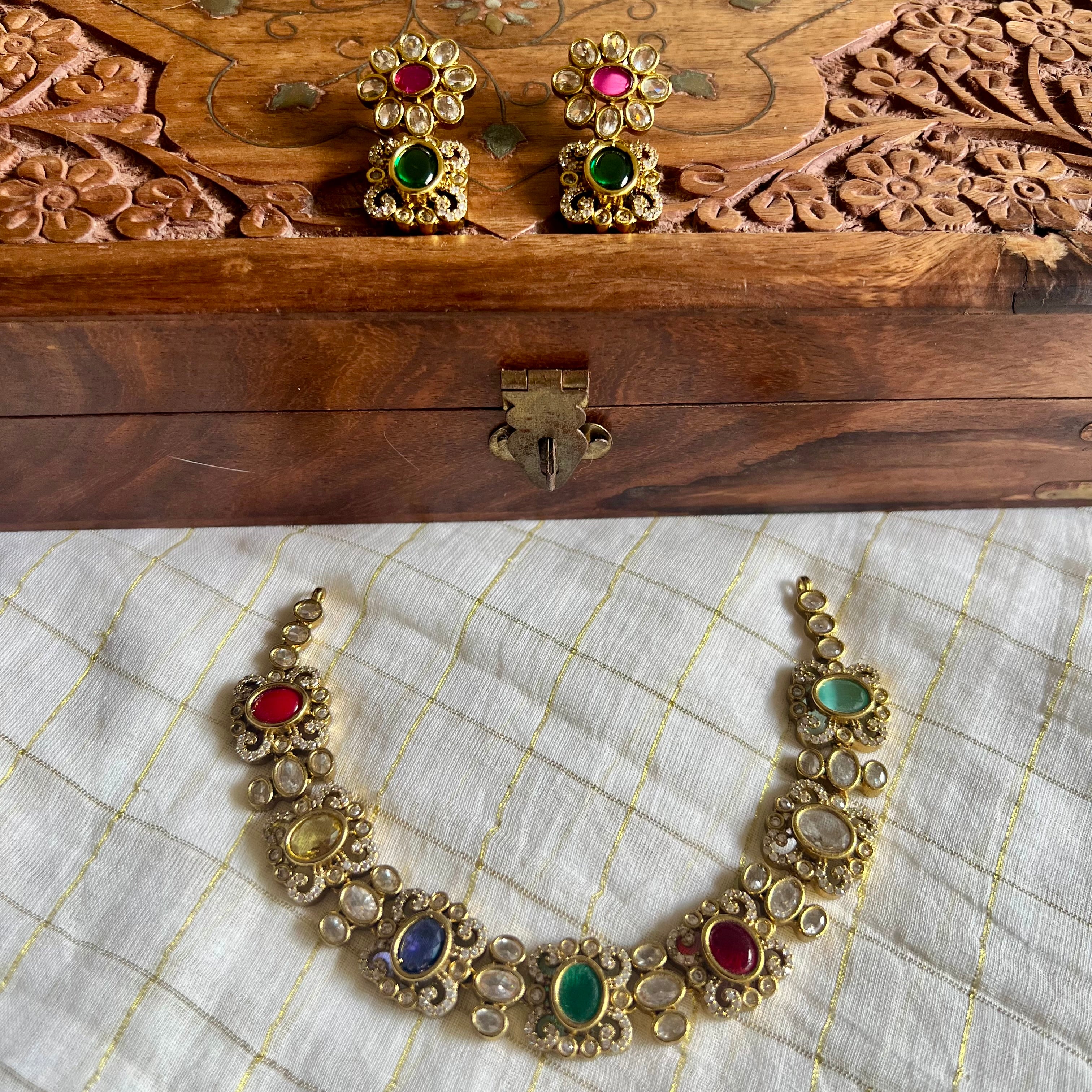 Navaratna Necklace