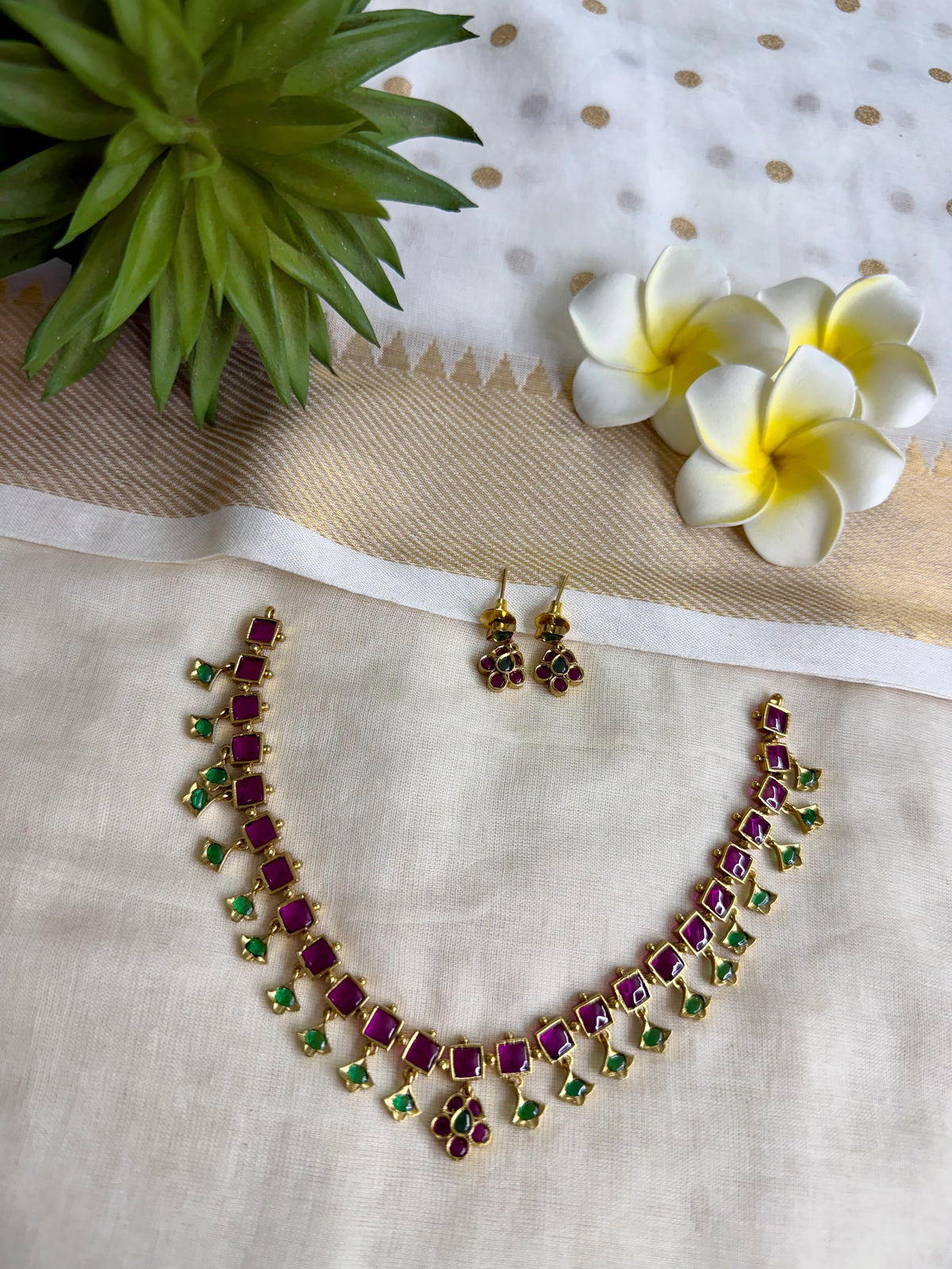 Ruby Kempu Necklace