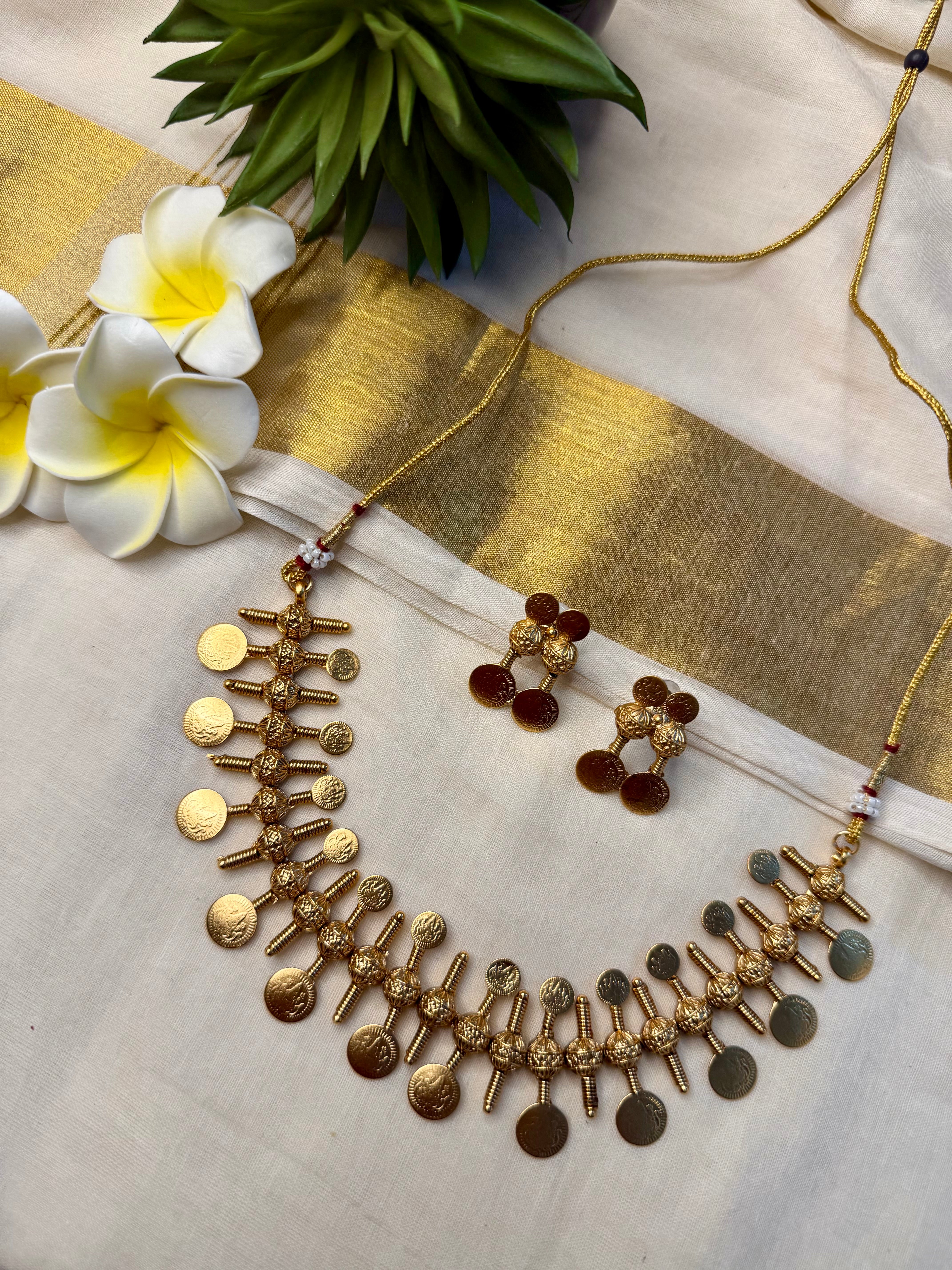Lakshmi Coin Necklace
