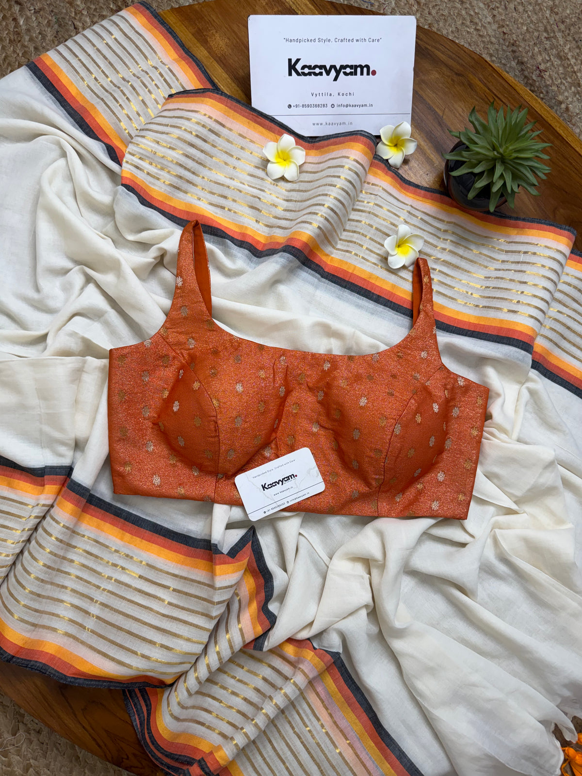 Varna Kasav Saree