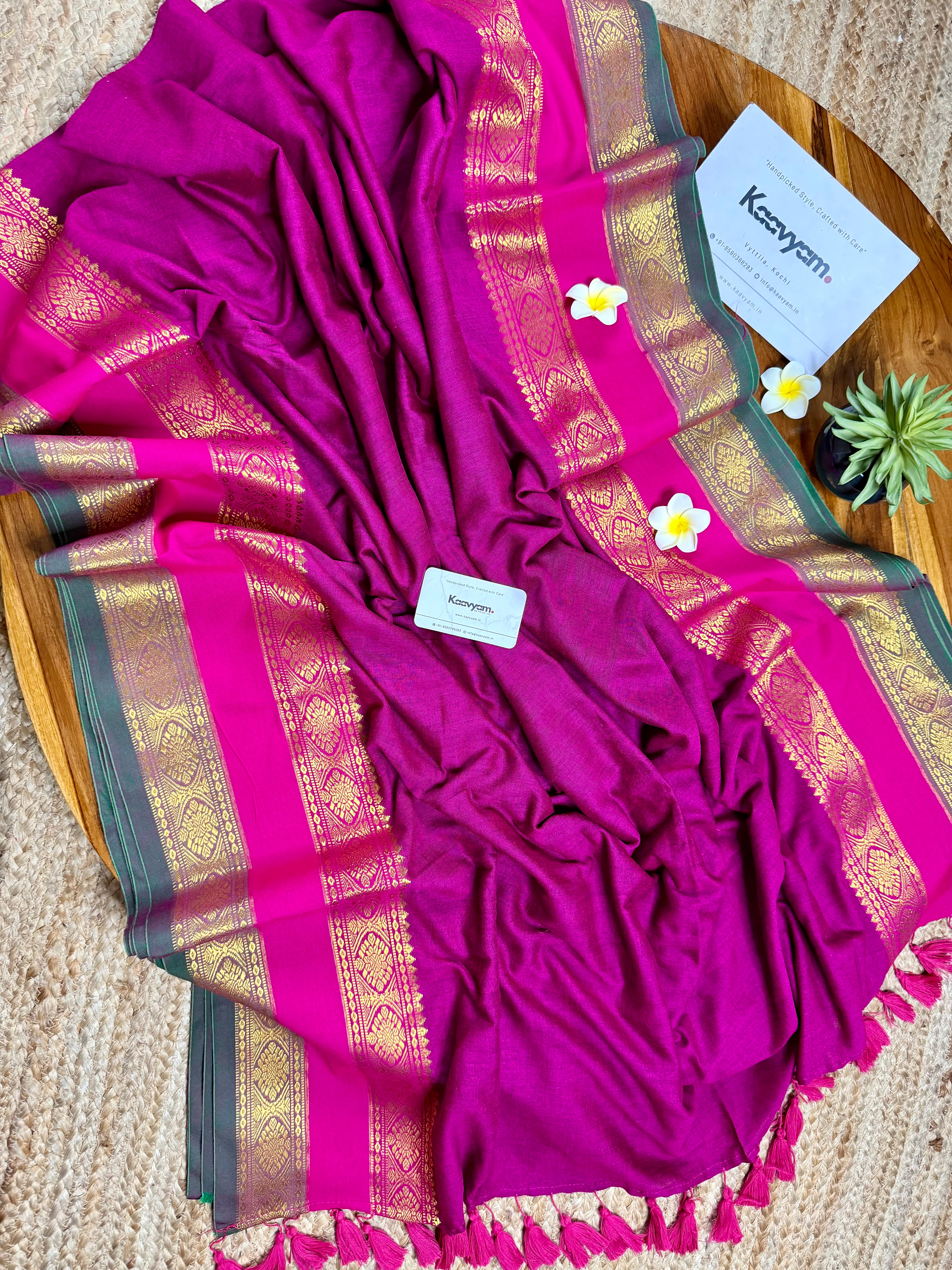 Kanchi Cotton Silk Saree