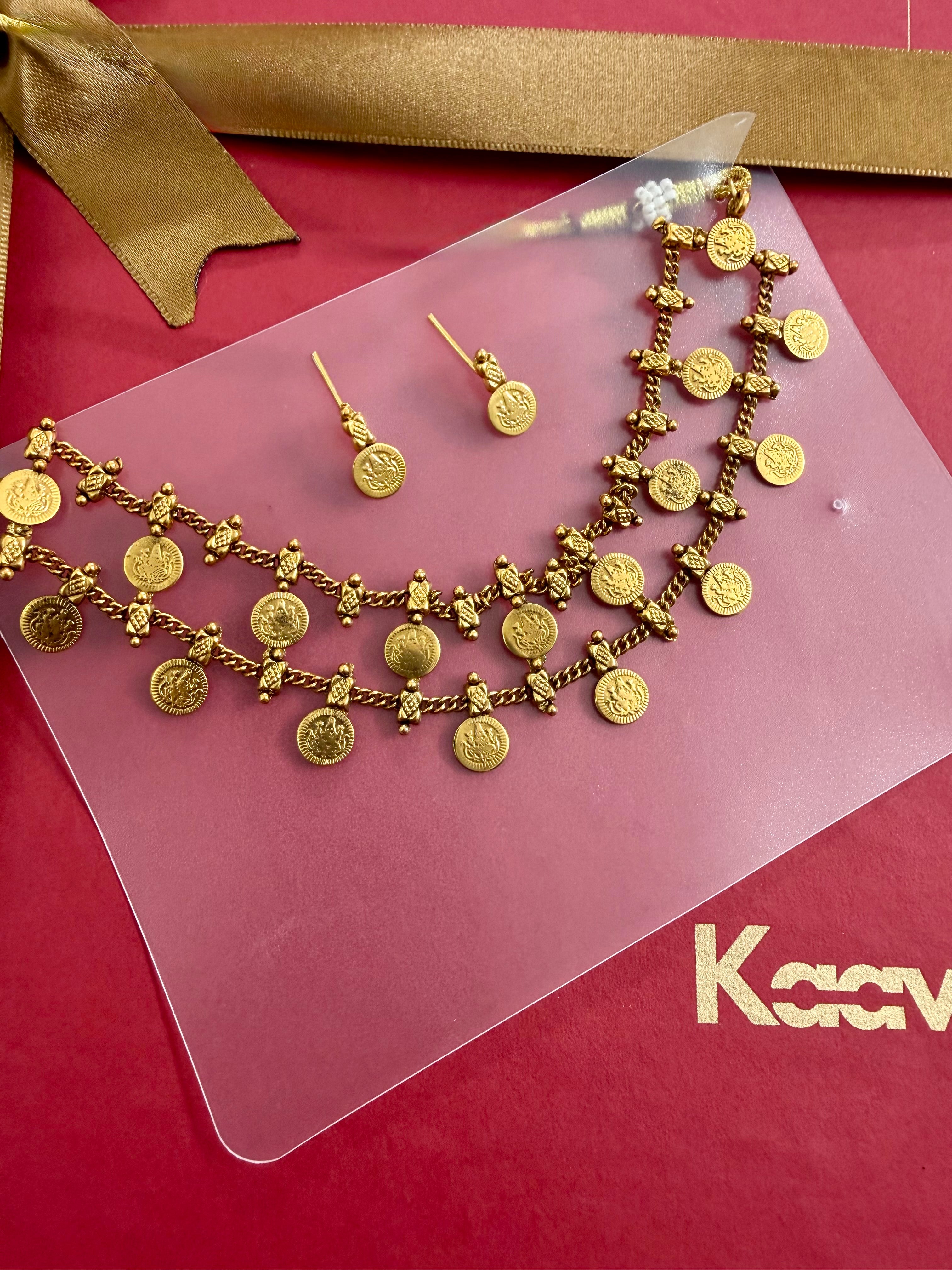 Layered Coin Necklace