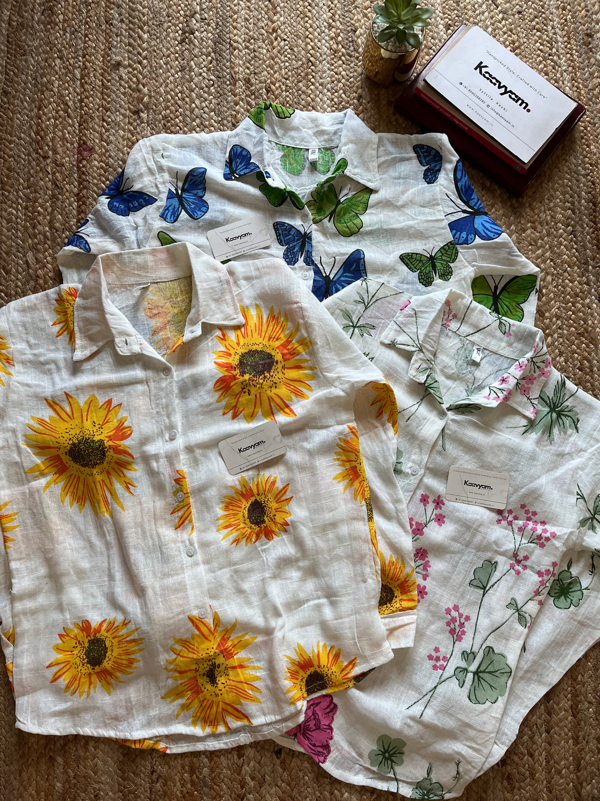 Summer Printed Cotton Shirt