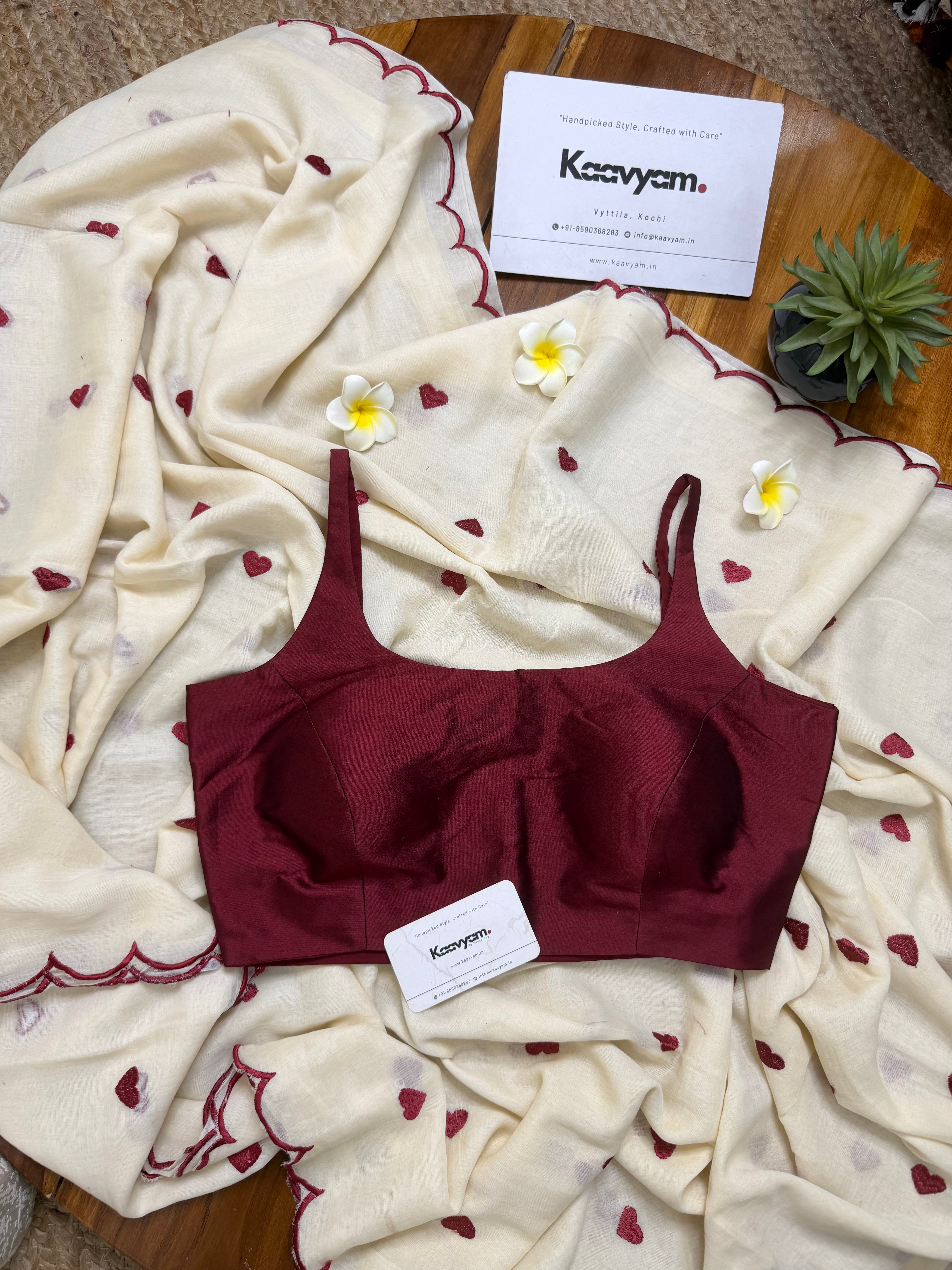 Heartloom Scallop Saree