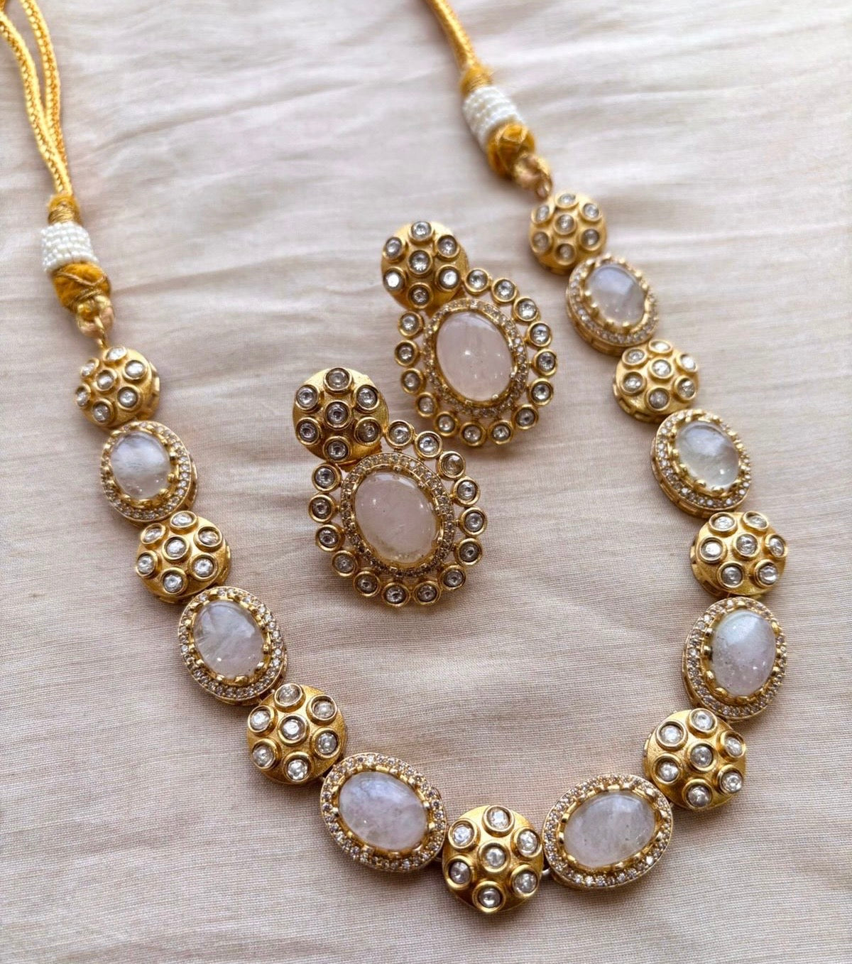 Royal Antique Polki Necklace