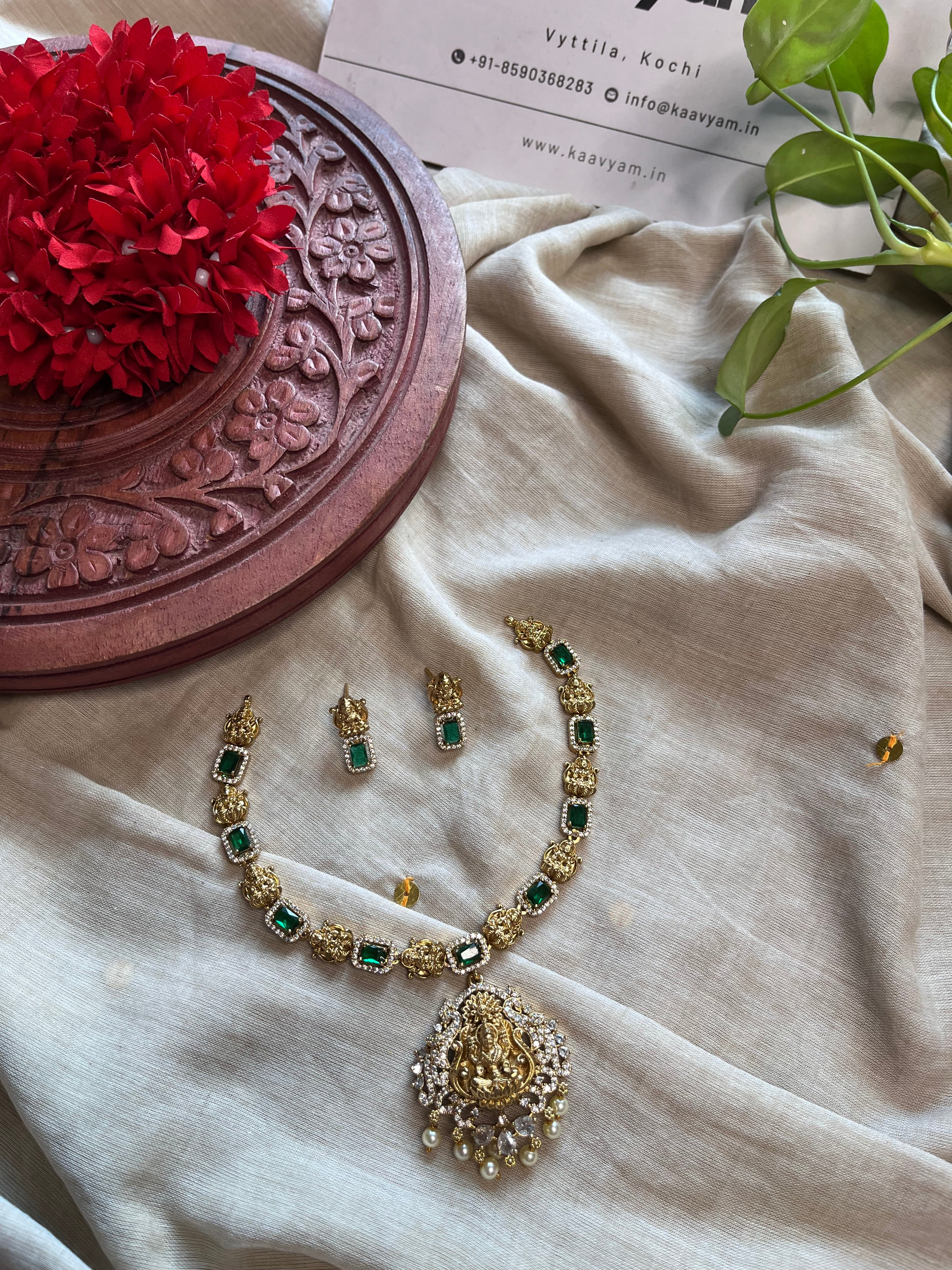 Laxmi AD Necklace