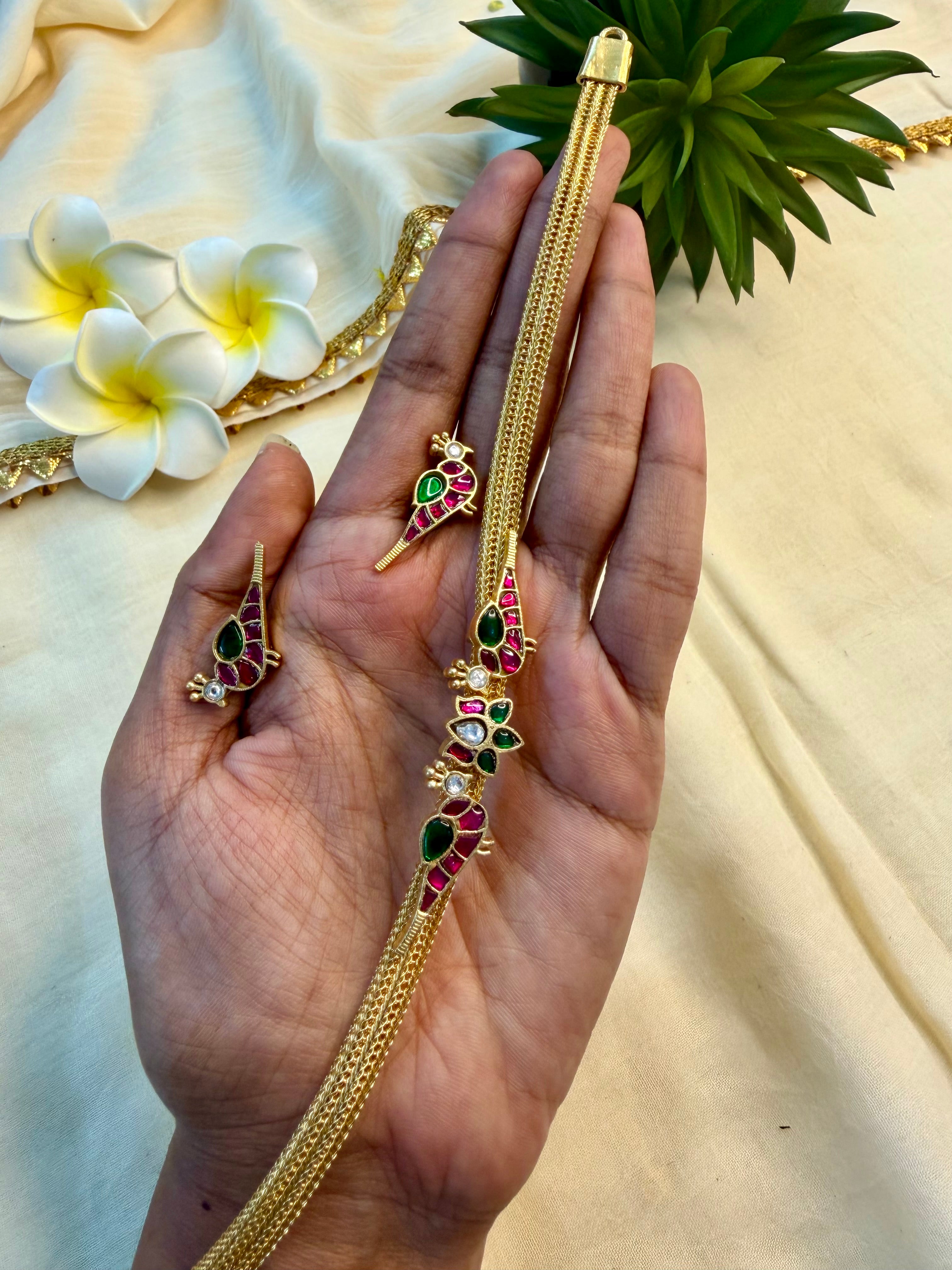 Parrot Padma Kundan Choker