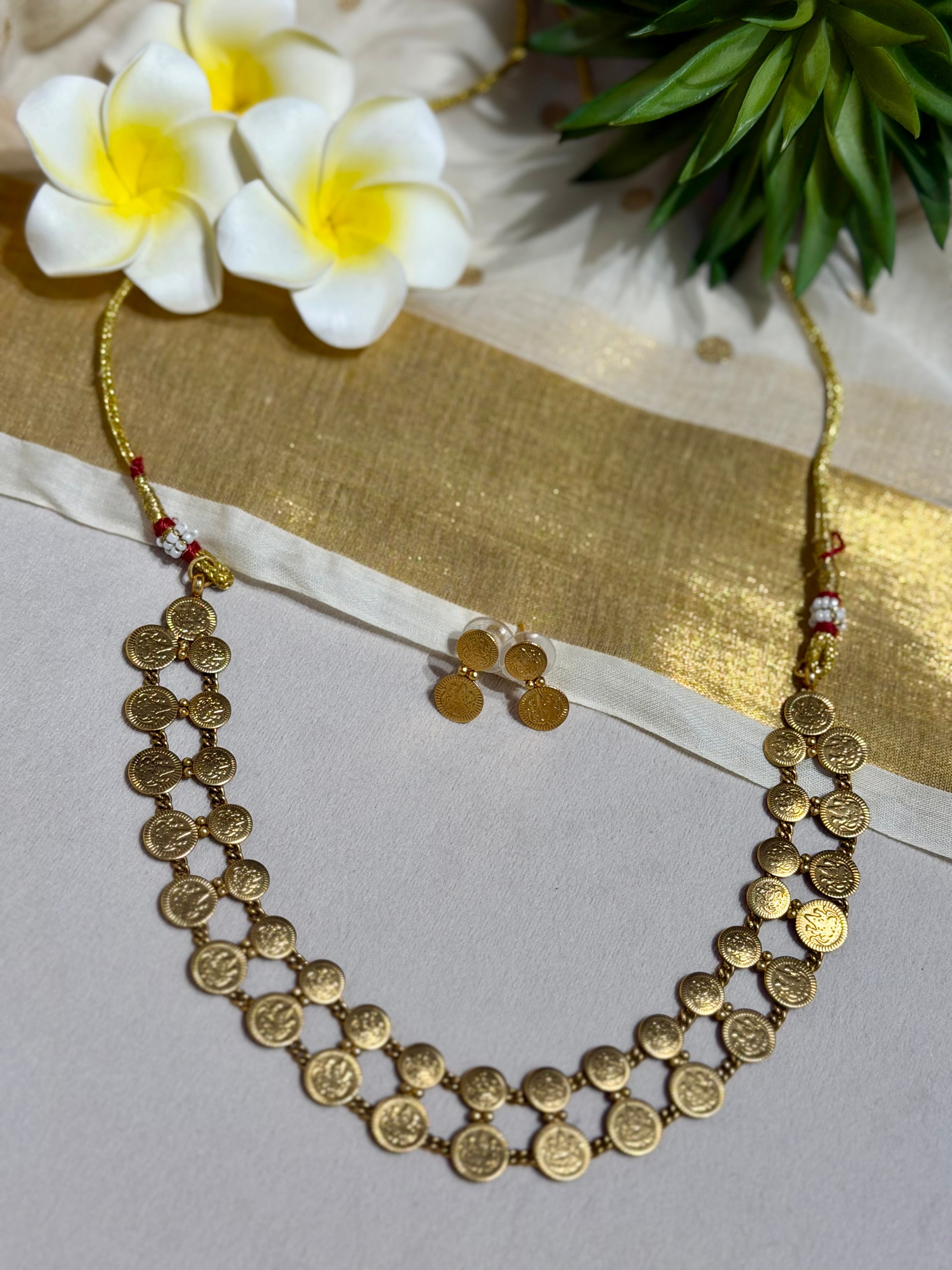 Double Coin Necklace