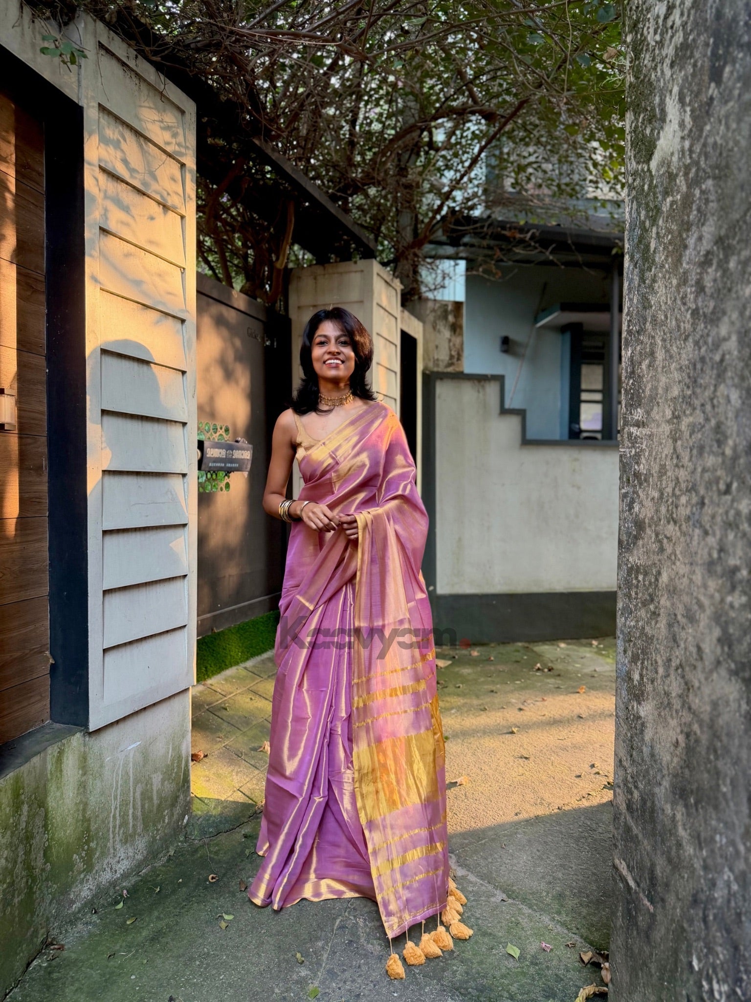 Kerala Tissue Silk Saree