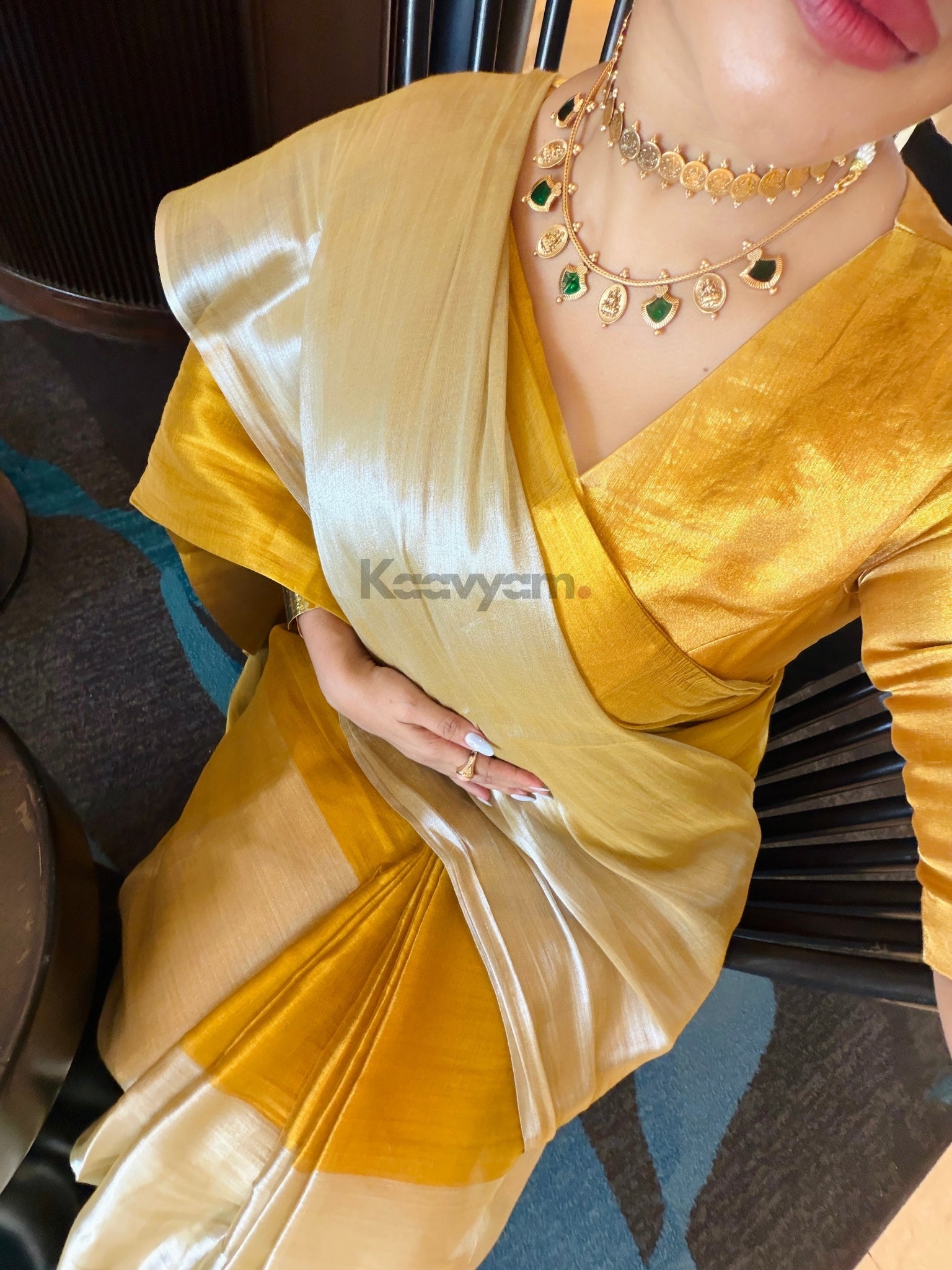 Half & Half Raaga Tissue Silk Saree