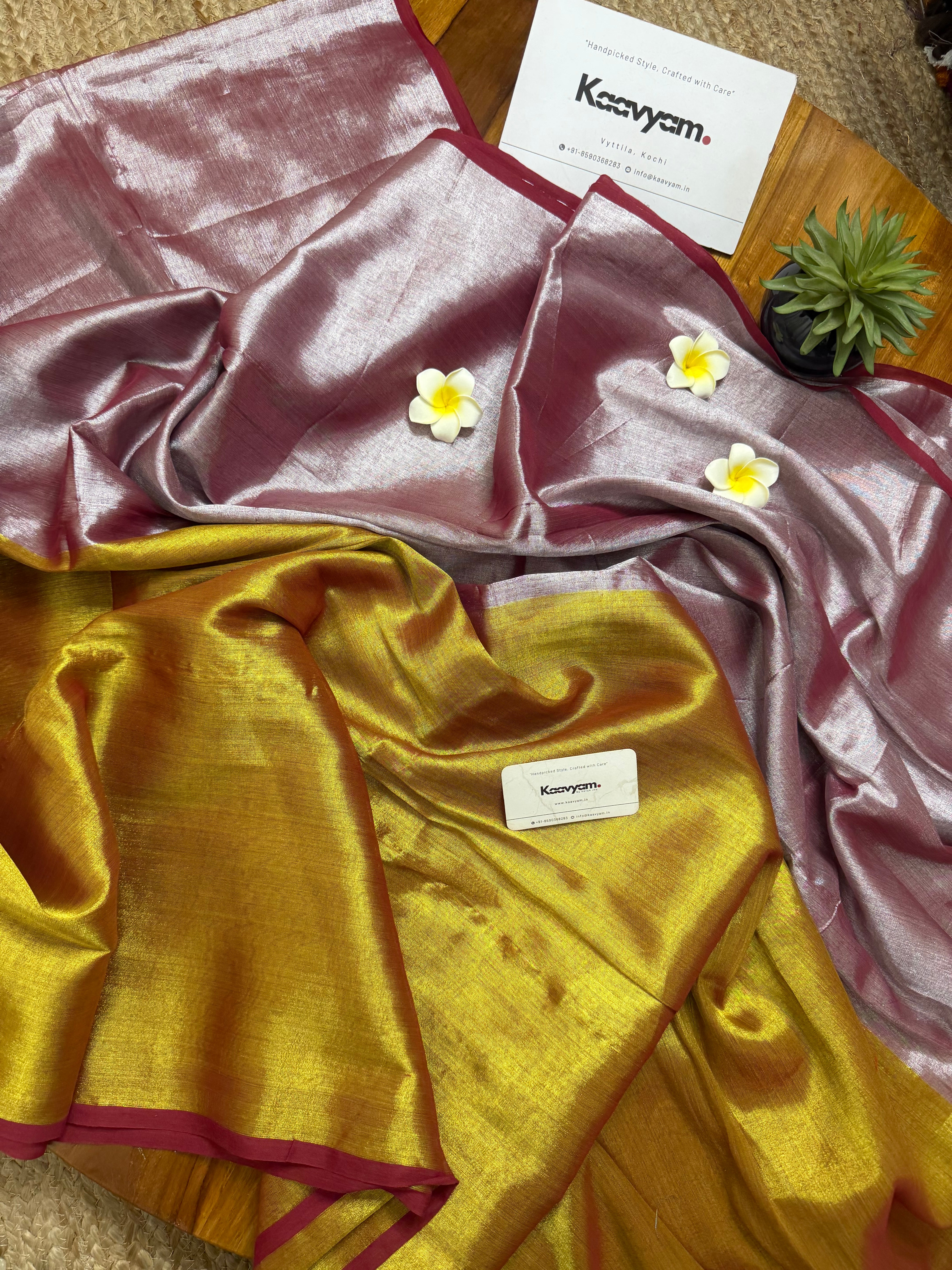 Deepam Half Half Tissue Saree
