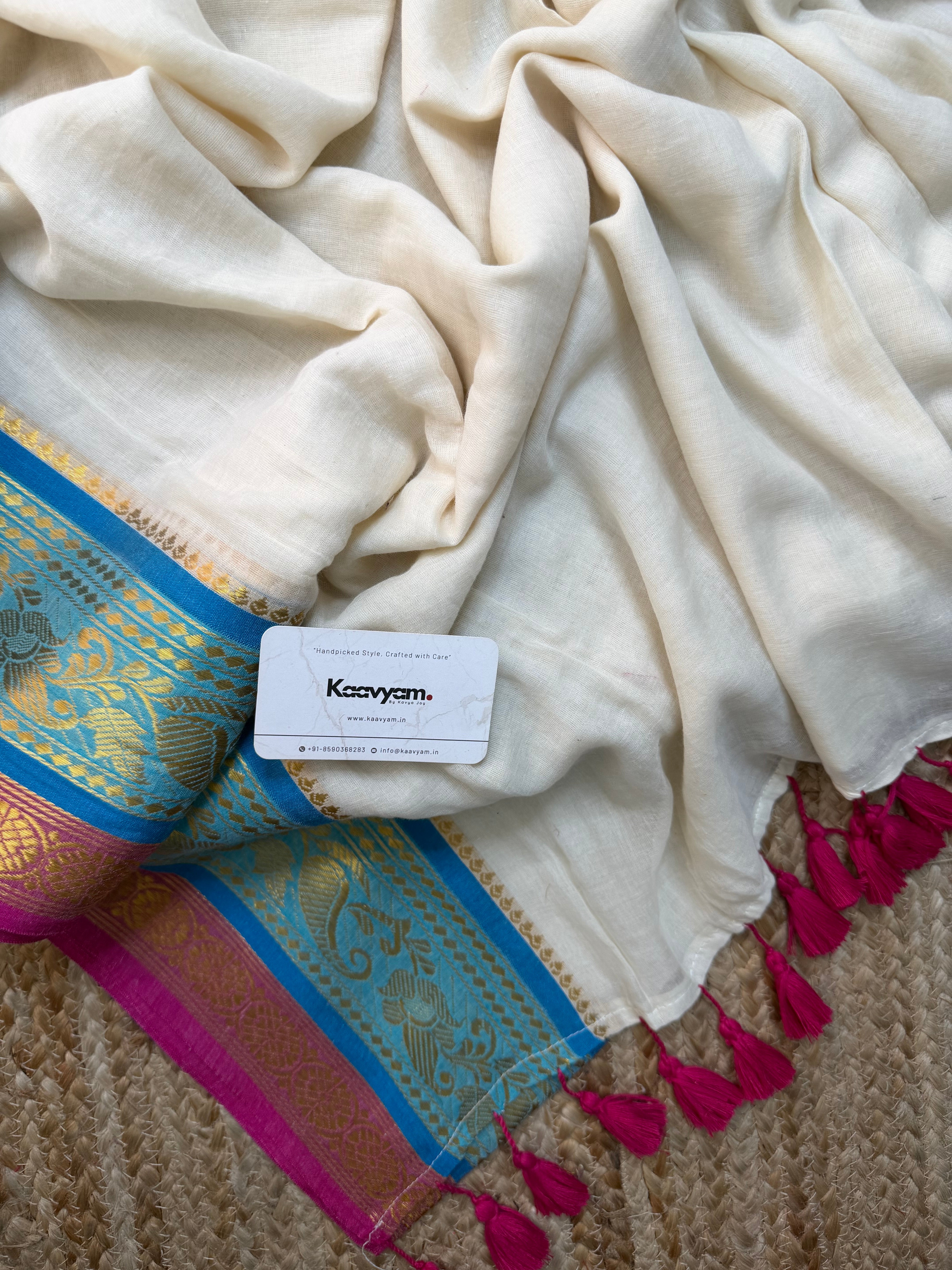 Kala Kanchi Mul Cotton Saree