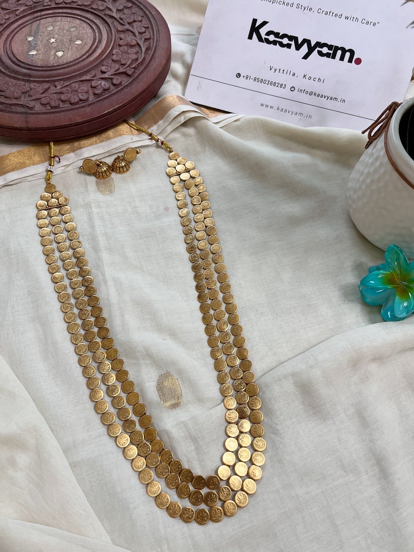 Traditional Kaasu Maala & Jumukka