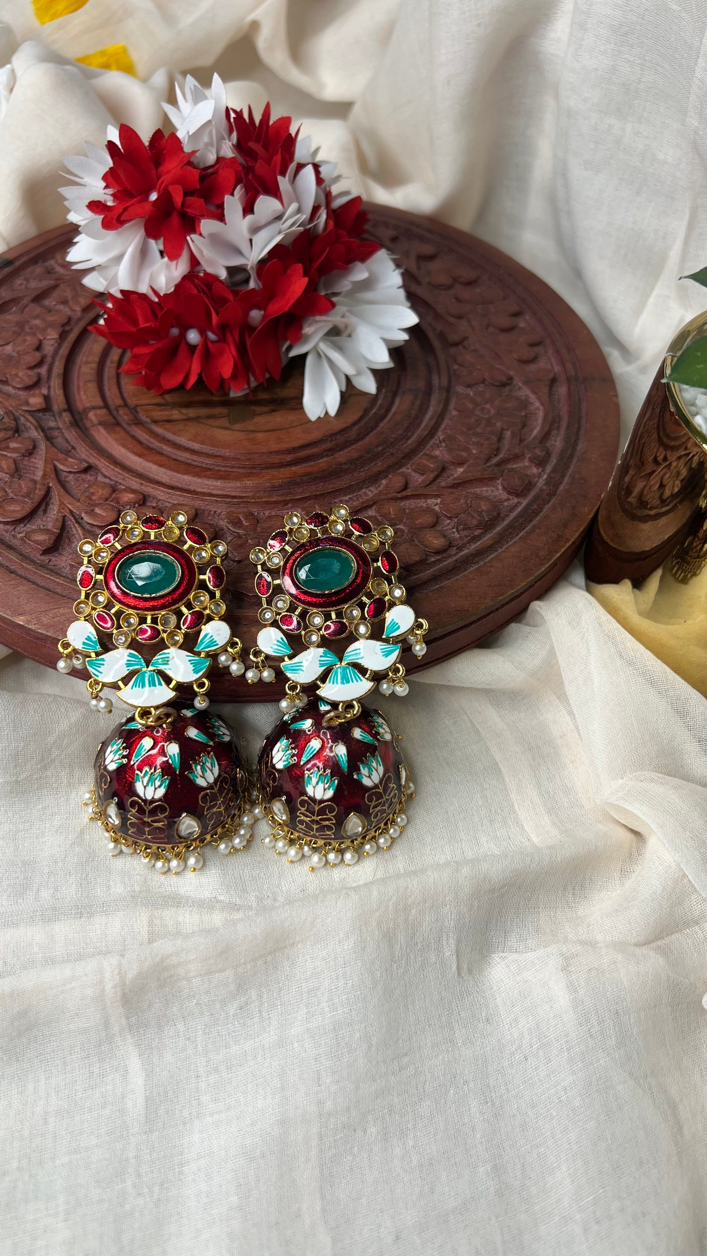Meenakari Jumka
