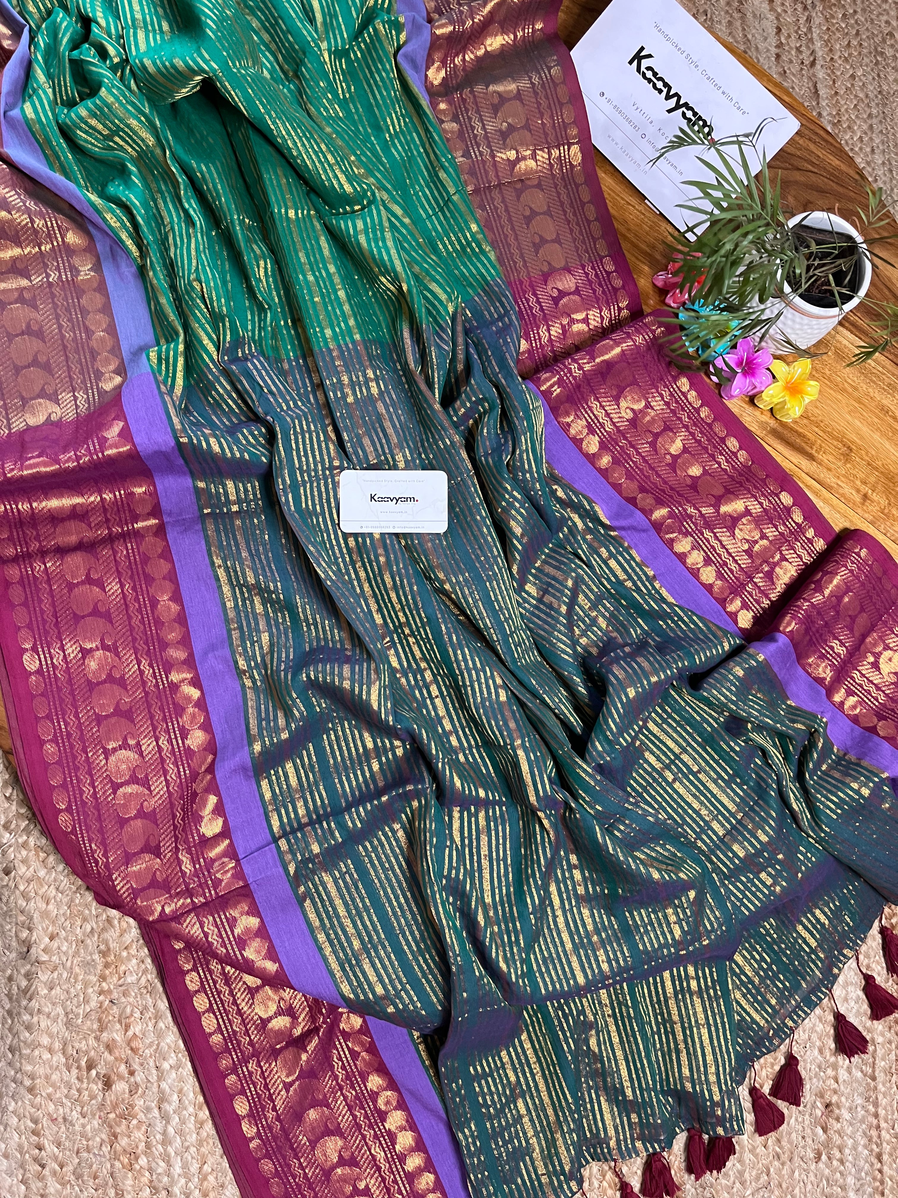 Neelima Motif Saree - Manka