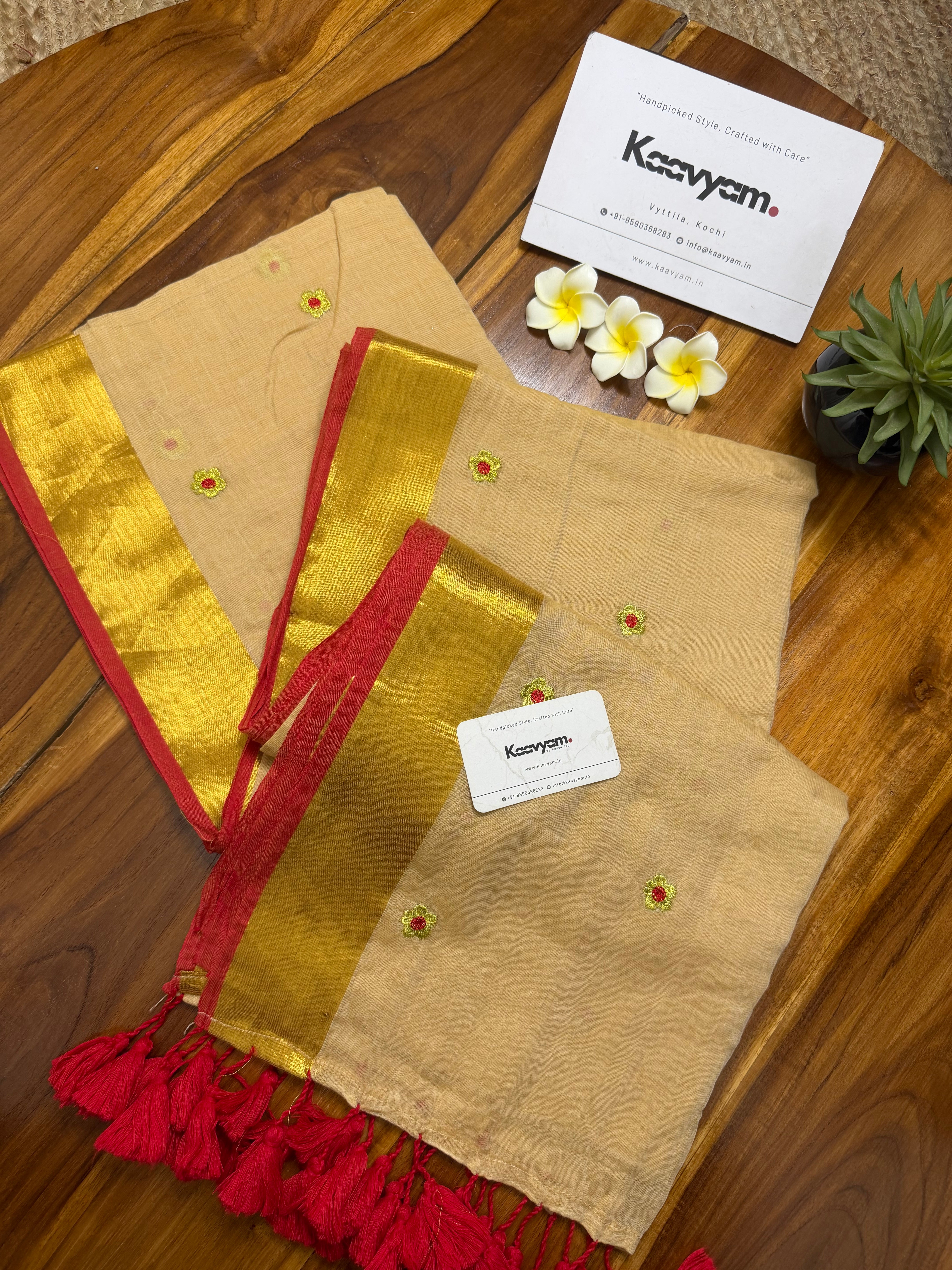 Lilly Kasav Mul Cotton Saree