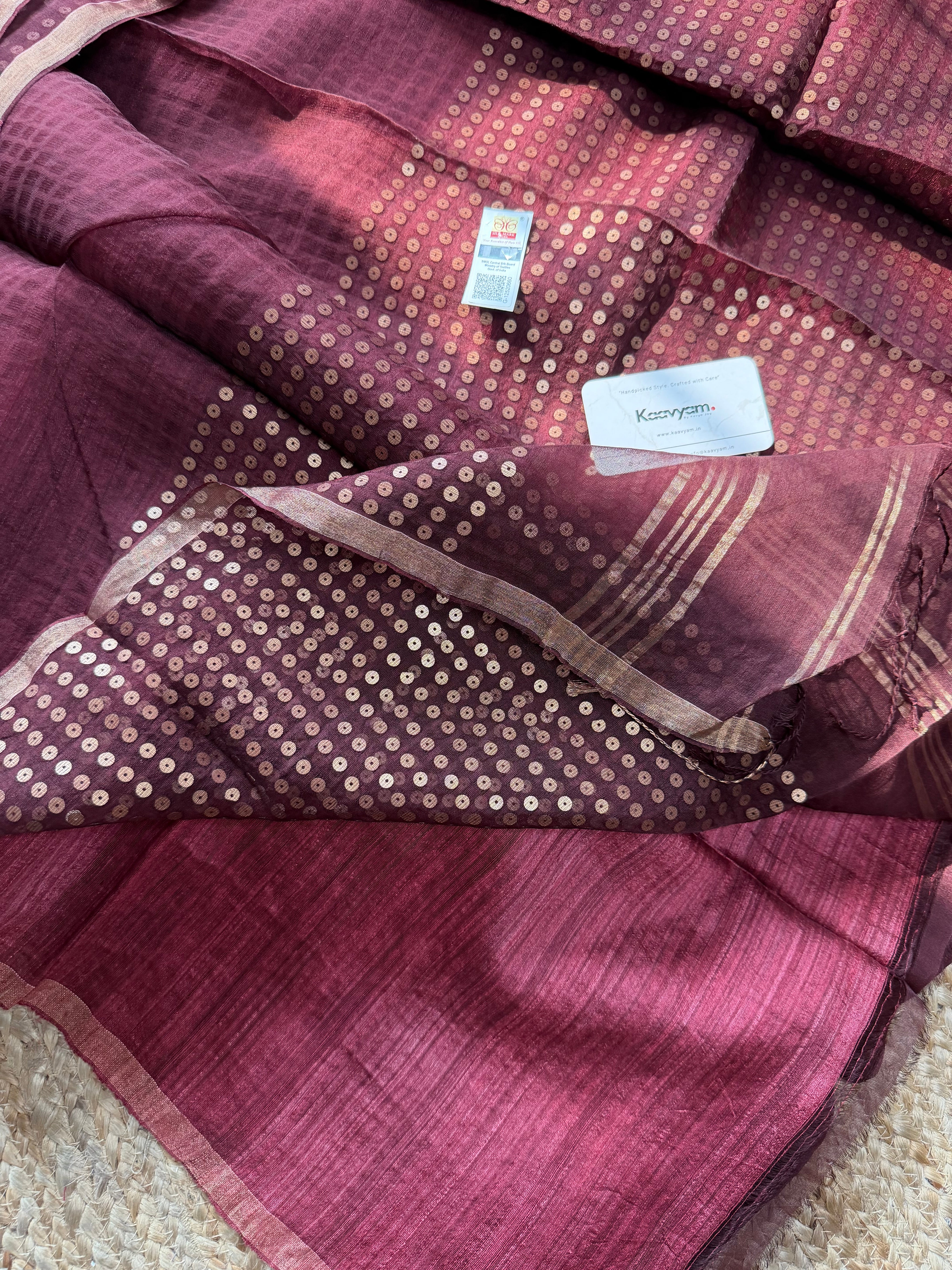 Mohini Muslin Silk Saree