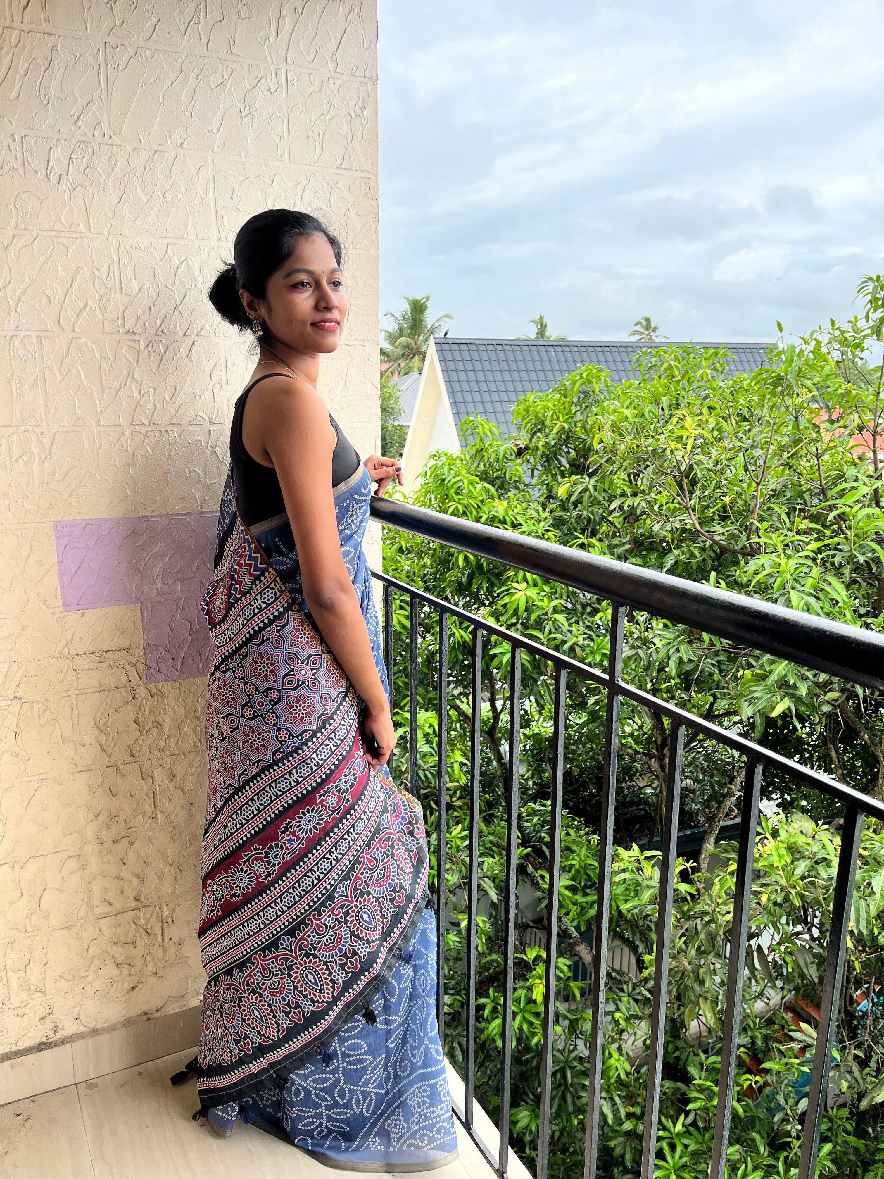 BANDHANI PRINTED SAREE