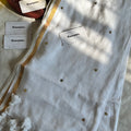 Goldy - White Mul Cotton Saree