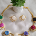 DROZY NECKLACE & EARRINGS