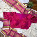 Pink Kasav Saree
