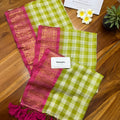 Padma Check  Kanchi Saree