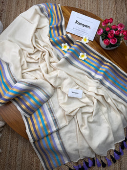 Lilac Loom Kasav Saree