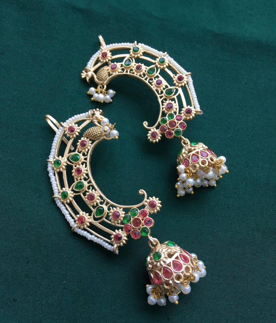 Antique Gold Polish Ear-cuff