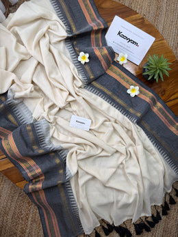 Temple Eclipse Mul Cotton Saree