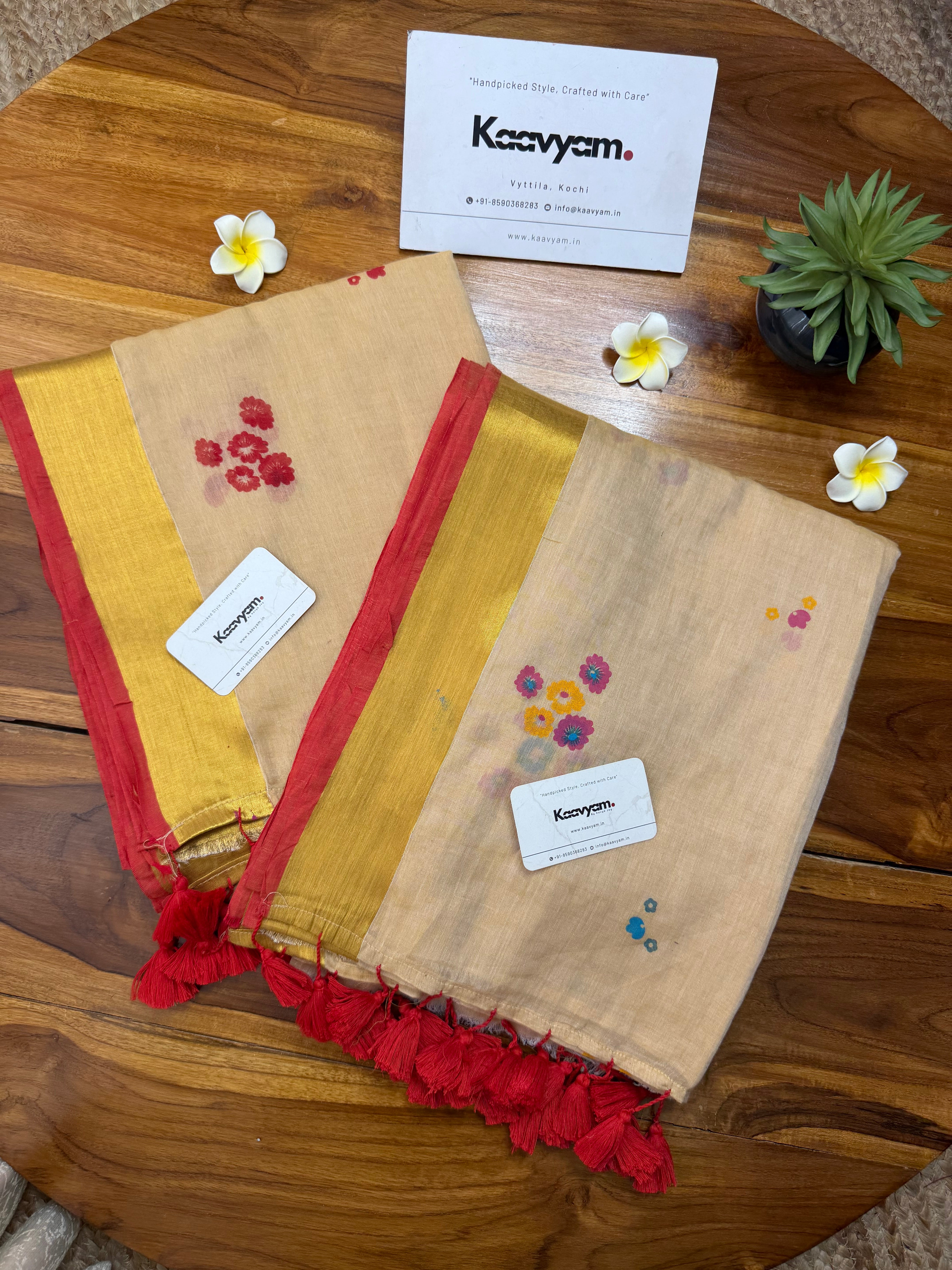 Arippoo Kasav & Kara Saree
