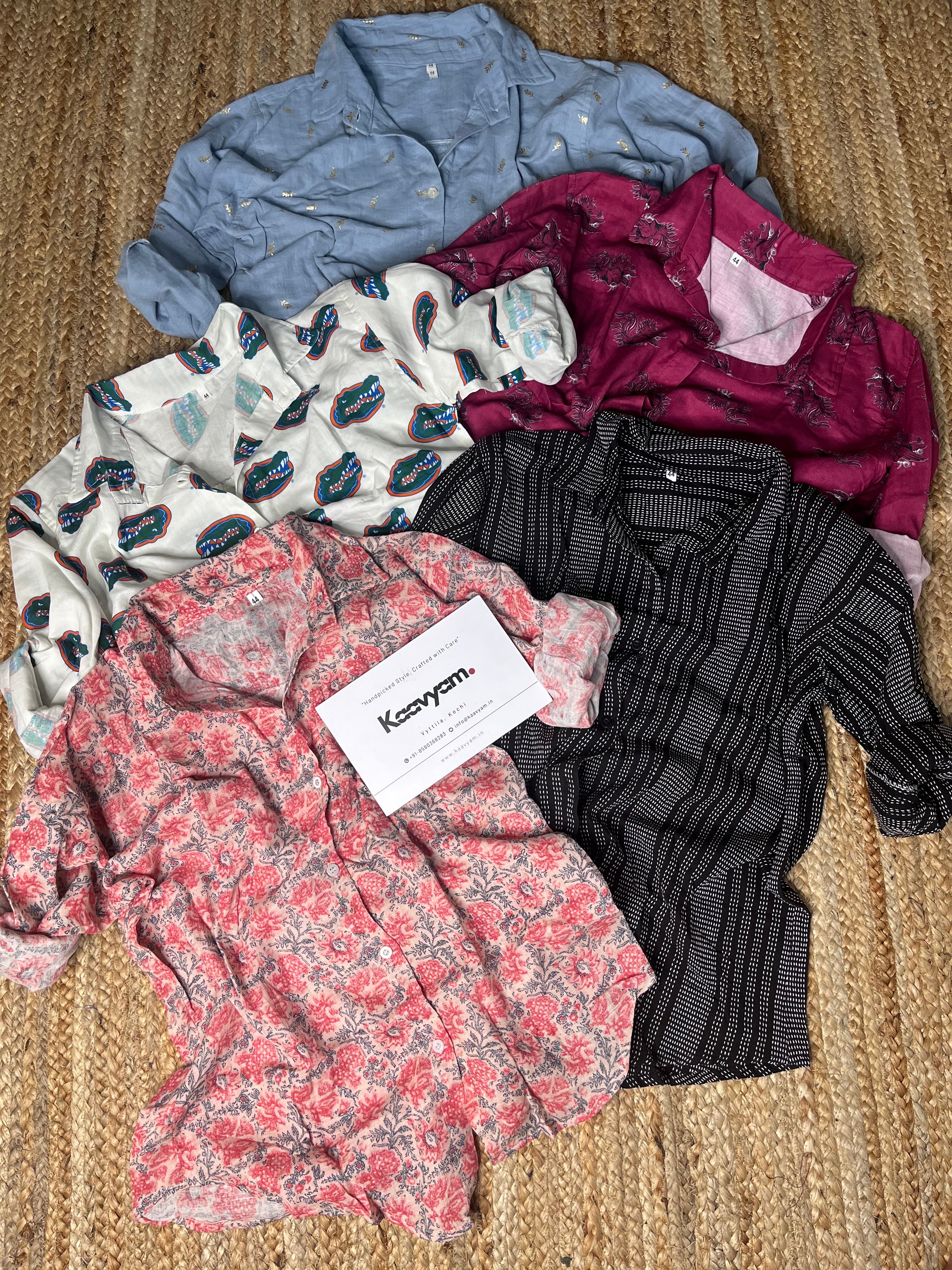 Printed Mul cotton Shirt