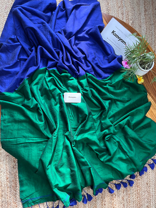 Double Color Mul Modal Saree
