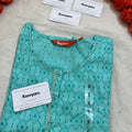 Aqua Round neck kurti