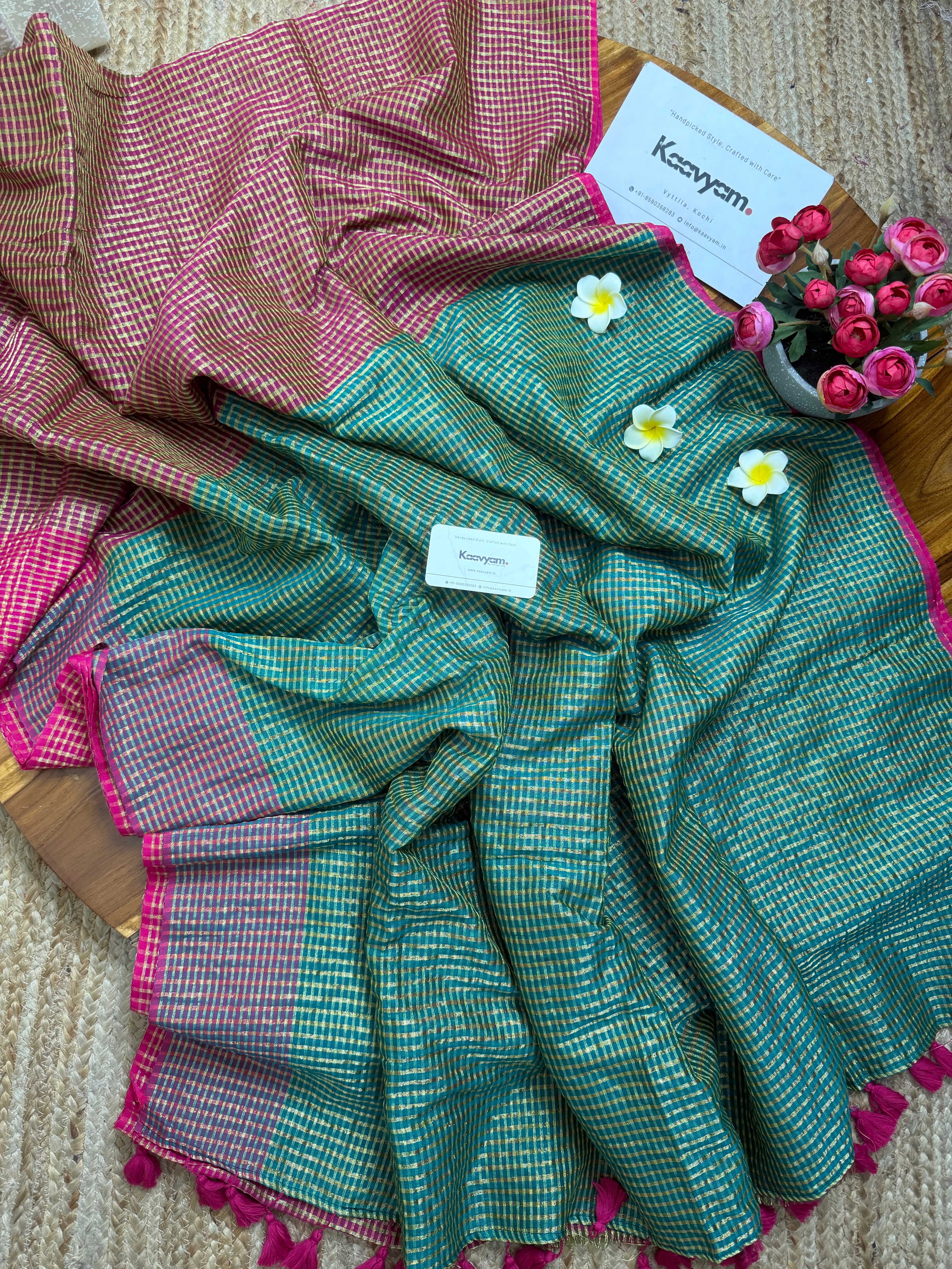 Checkmate Rani Saree