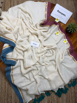 Ganga Jamuna Mul Cotton Saree