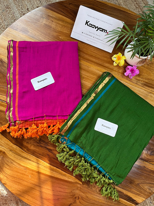 Half & Half Acrylic Saree