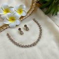 One Line AD Necklace
