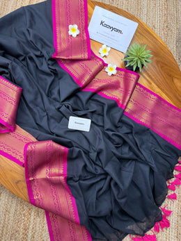 Nila Kanchi Mul Cotton Saree