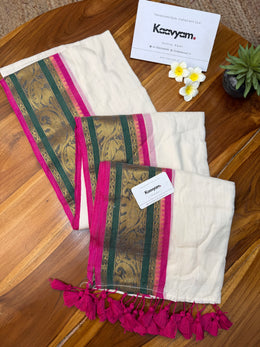 Gaja Kanchi Mul Cotton Saree