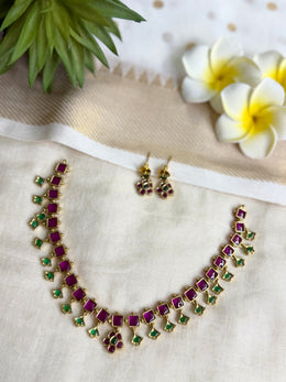 Ruby Kempu Necklace