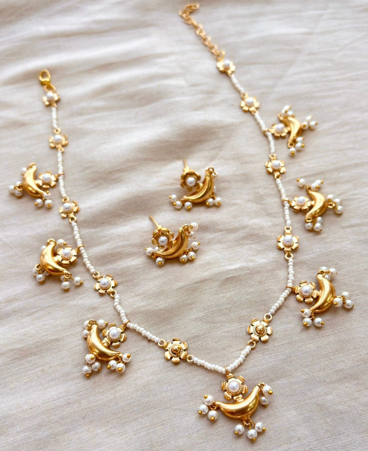 Pearl Moon Necklace