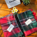 Urban Plaid Check Saree