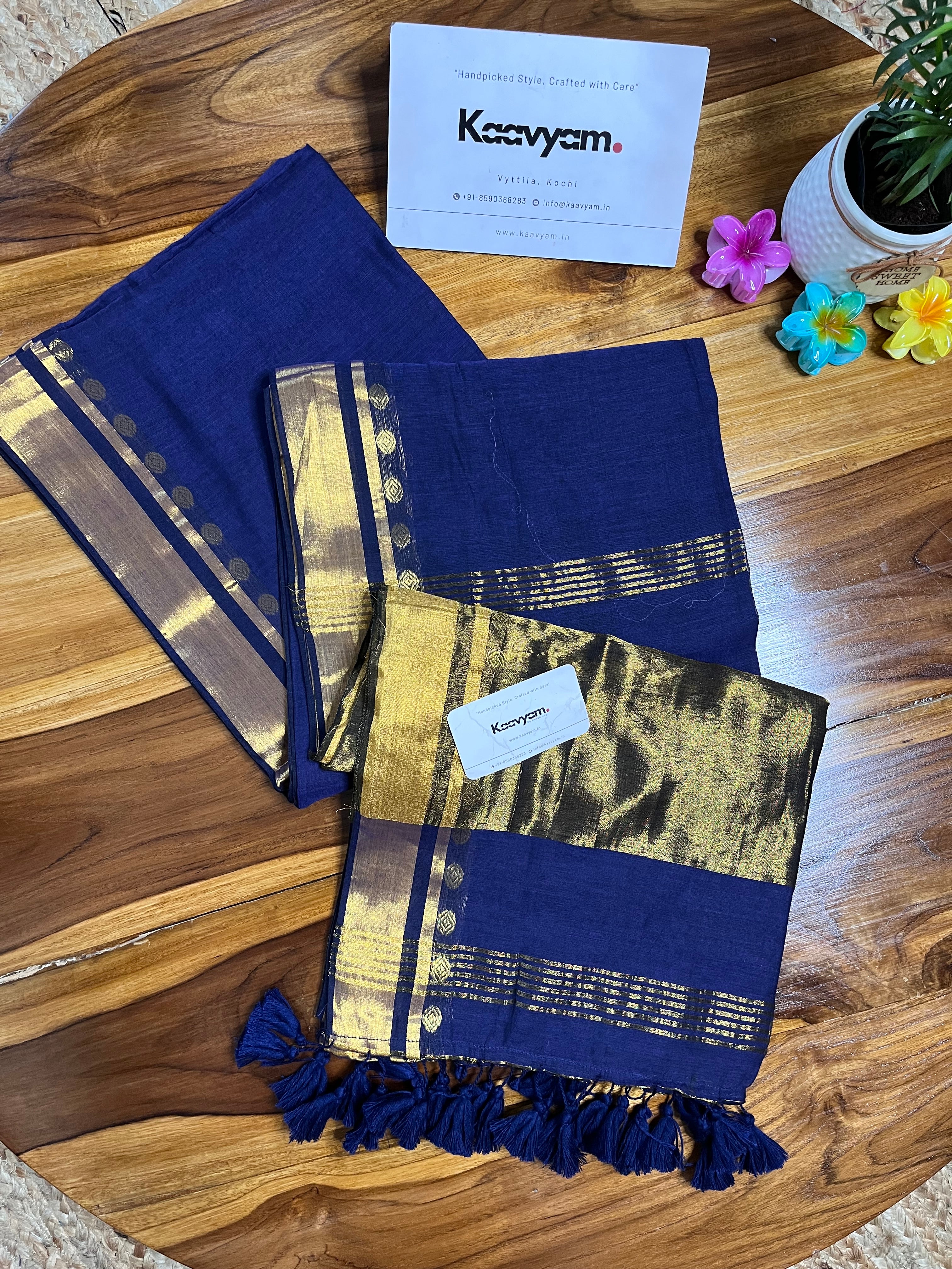 Goldy Designer Mul Cotton Saree