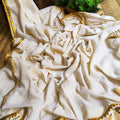 Off white Mul cotton sarees