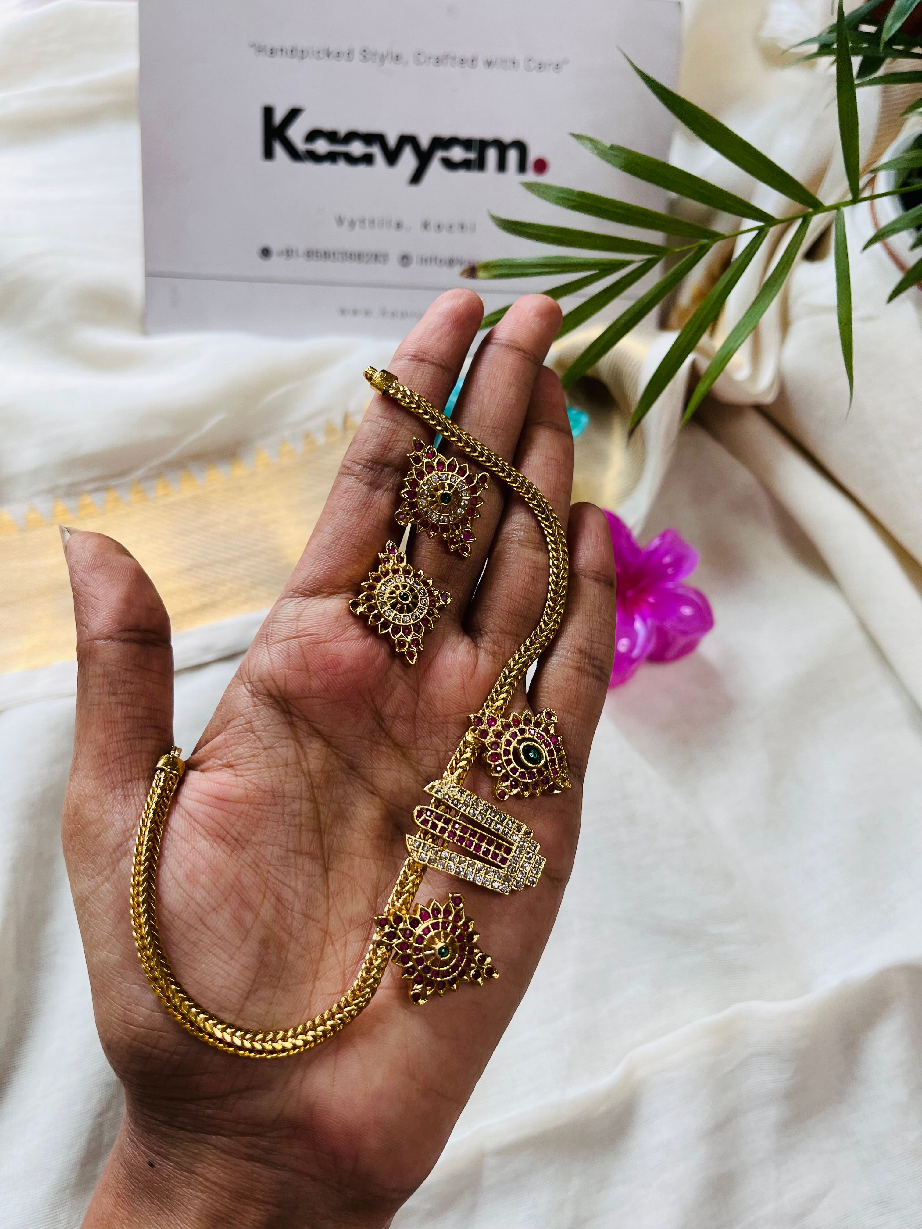 Thirumanam Neckpiece & Earrings