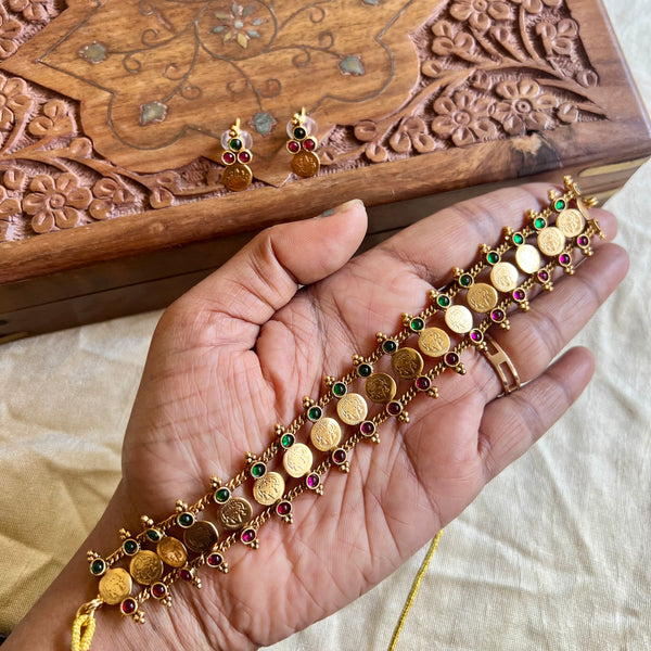 Devika Coin Choker
