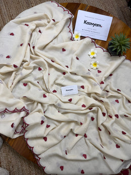 Heartloom Scallop Saree